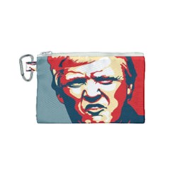 Trump Pop Art Canvas Cosmetic Bag (small) by goljakoff