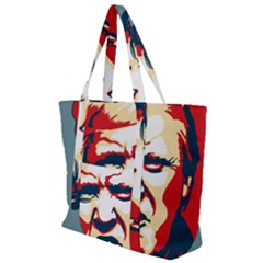 Trump Pop Art Zip Up Canvas Bag by goljakoff