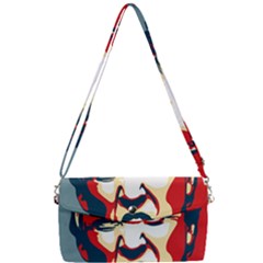 Trump Pop Art Removable Strap Clutch Bag by goljakoff