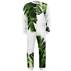 Green Banana Leaves Onepiece Jumpsuit (men)  by goljakoff