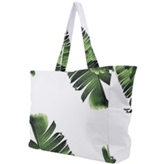 Green Banana Leaves Simple Shoulder Bag