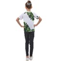 Green banana leaves Kids  Mesh Piece Tee View2