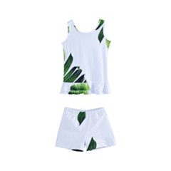 Banana Leaves Kids  Boyleg Swimsuit