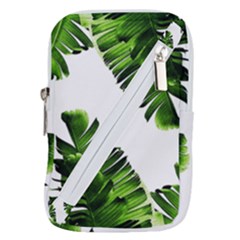 Banana Leaves Belt Pouch Bag (large) by goljakoff