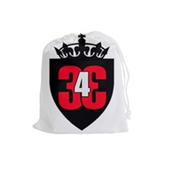 343 Logo Drawstring Pouch (large)