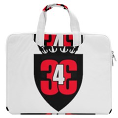 343 Logo Macbook Pro Double Pocket Laptop Bag (large) by 343Initiative