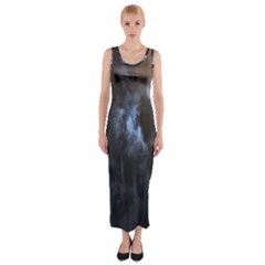 Mystic Moon Collection Fitted Maxi Dress