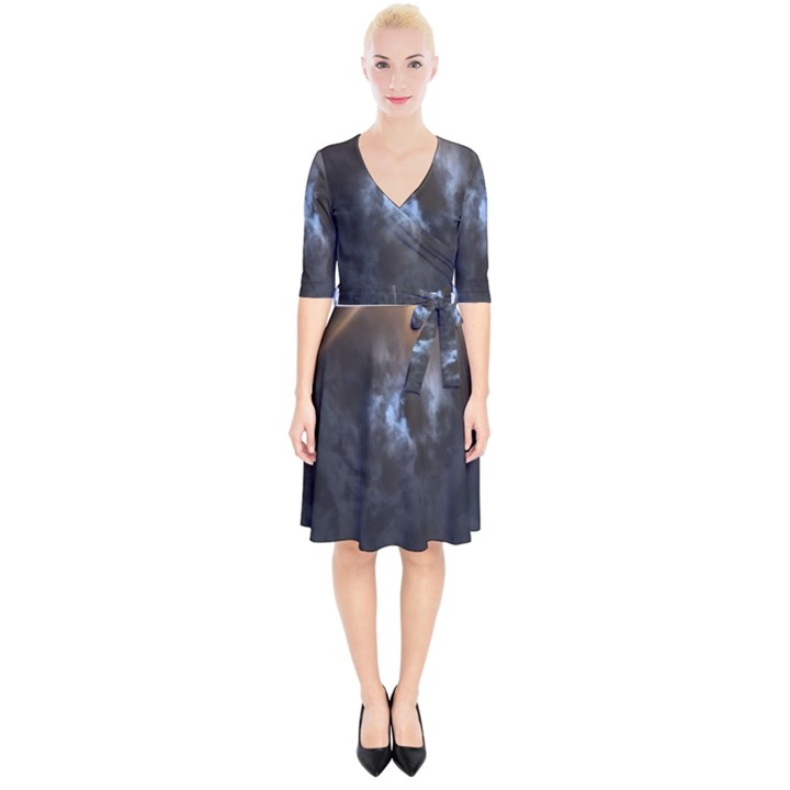 Mystic Moon Collection Wrap Up Cocktail Dress