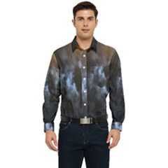 Mystic Moon Collection Men s Long Sleeve Pocket Shirt 