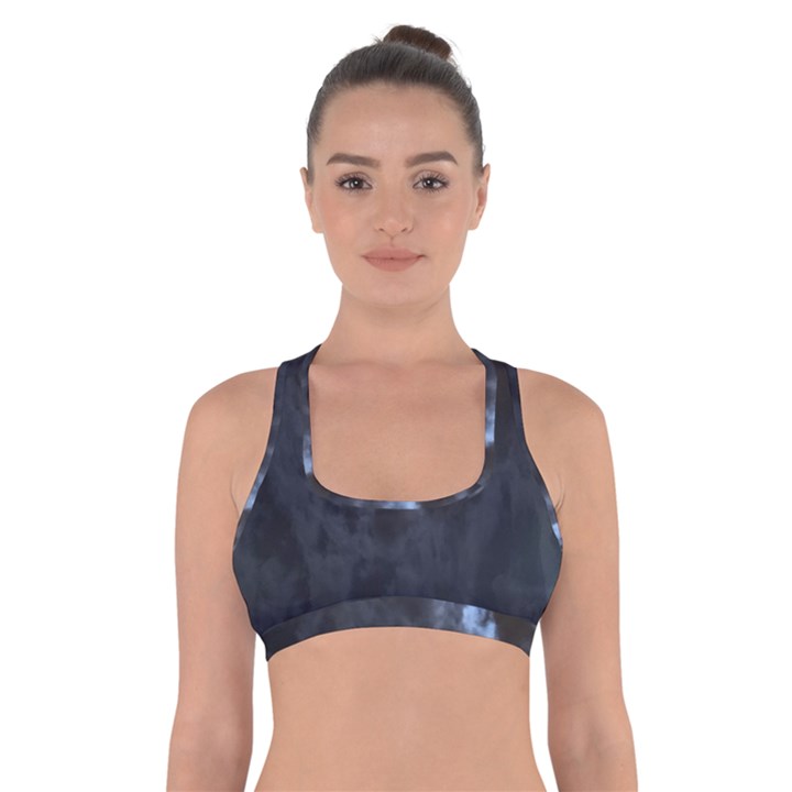 Mystic Moon Collection Cross Back Sports Bra