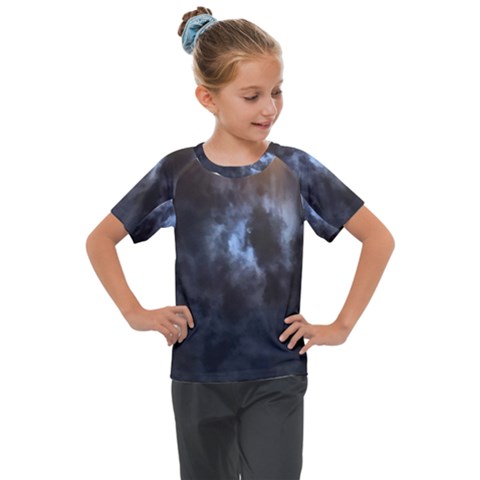 Mystic Moon Collection Kids  Mesh Piece Tee by HoneySuckleDesign