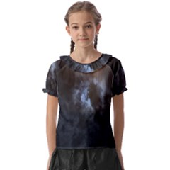 Mystic Moon Collection Kids  Frill Chiffon Blouse