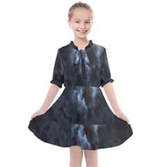 Mystic Moon Collection Kids  All Frills Chiffon Dress by HoneySuckleDesign