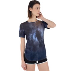 Mystic Moon Collection Perpetual Short Sleeve T-shirt by HoneySuckleDesign