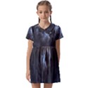 Mystic Moon Collection Kids  Asymmetric Collar Dress View1