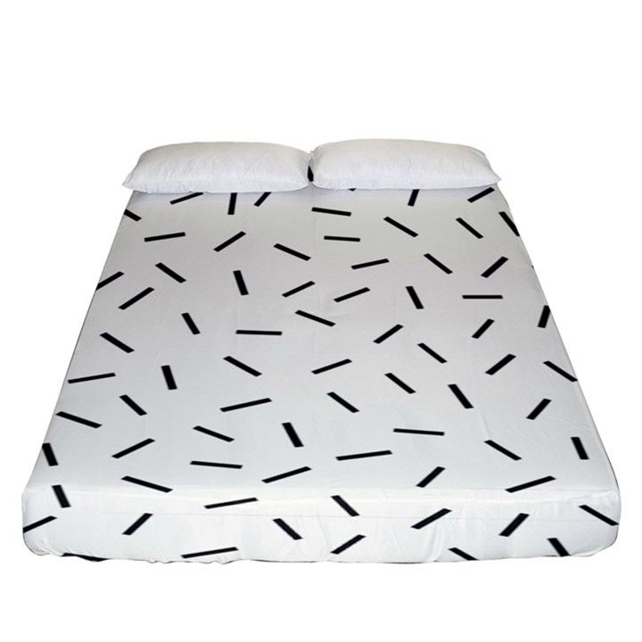 Rain  Fitted Sheet (King Size)