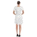 Rain  Short Sleeve V-neck Flare Dress View2