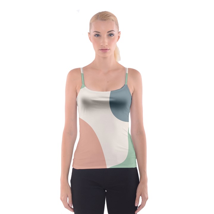 Abstract shapes  Spaghetti Strap Top