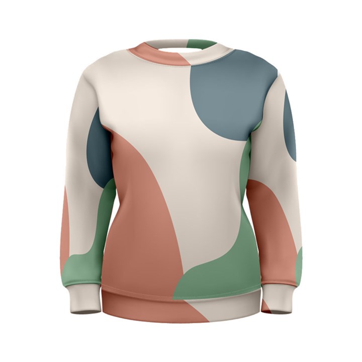 Abstract shapes  Women s Sweatshirt