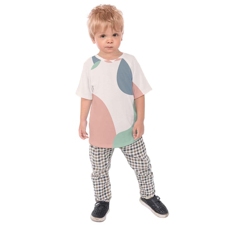 Abstract shapes  Kids  Raglan Tee