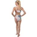 Abstract shapes  Tied Up Two Piece Swimsuit View2