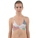 Abstract shapes  Wrap Around Bikini Top View1