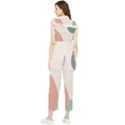 Abstract shapes  Women s Frill Top Jumpsuit View2