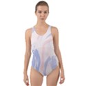 Marble stains  Cut-Out Back One Piece Swimsuit View1