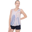 Marble stains  Bubble Hem Chiffon Tank Top View1