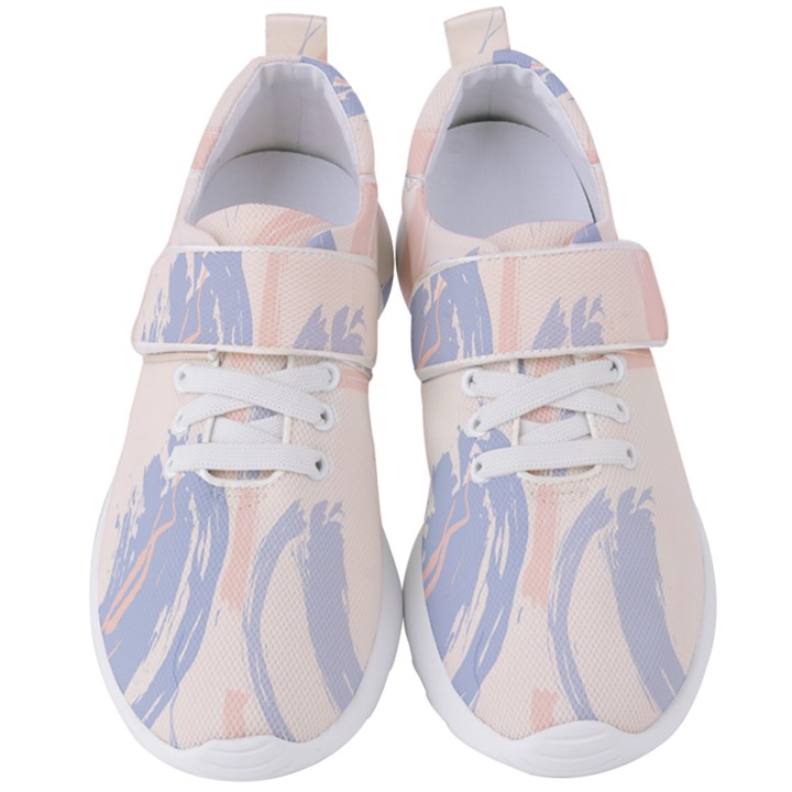 Marble stains  Women s Velcro Strap Shoes