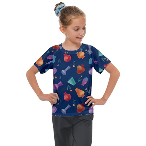 05141f08-637d-48fd-b985-cd72ed8157f3 Kids  Mesh Piece Tee by SychEva