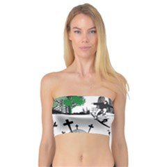 Skater-underground Bandeau Top by PollyParadise