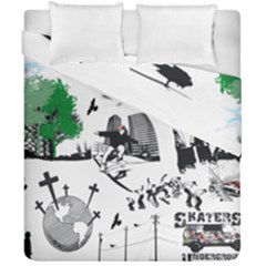 Skater-underground Duvet Cover Double Side (california King Size) by PollyParadise