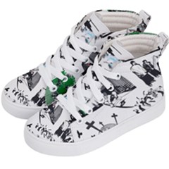 Skater-underground Kids  Hi-top Skate Sneakers by PollyParadise