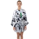 Skater-Underground Long Sleeve Satin Kimono View1