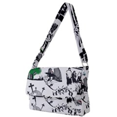 Skater-underground Full Print Messenger Bag (l)