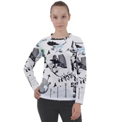 Skater-underground Women s Long Sleeve Raglan Tee