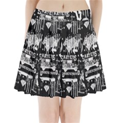 Skater-underground2 Pleated Mini Skirt