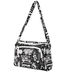 Skater-underground2 Front Pocket Crossbody Bag by PollyParadise