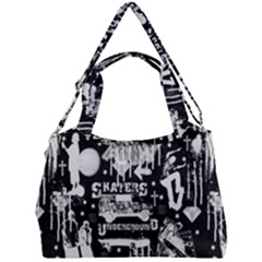 Skater-underground2 Double Compartment Shoulder Bag by PollyParadise