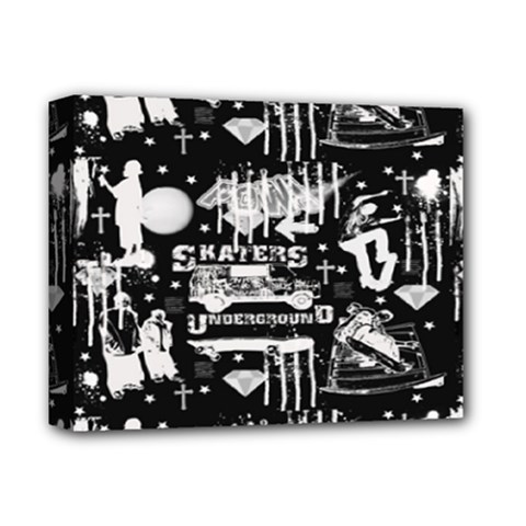 Skater-underground2 Deluxe Canvas 14  X 11  (stretched) by PollyParadise