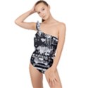 Skater-underground2 Frilly One Shoulder Swimsuit View1