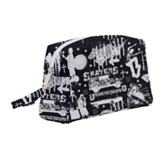 Skater-underground2 Wristlet Pouch Bag (medium) by PollyParadise