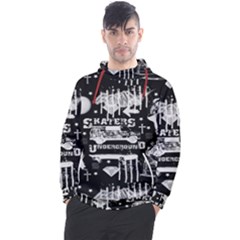 Skater-underground2 Men s Pullover Hoodie by PollyParadise