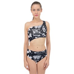 Skater-underground2 Spliced Up Two Piece Swimsuit