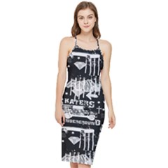 Skater-underground2 Bodycon Cross Back Summer Dress