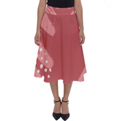 Terracota  Perfect Length Midi Skirt by Sobalvarro