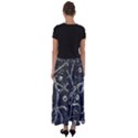 Abstract Surface Artwork Flared Maxi Skirt View2