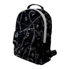 Abstract Surface Artwork Flap Pocket Backpack (large)