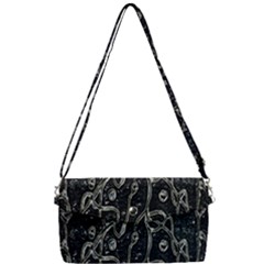 Abstract Surface Artwork Removable Strap Clutch Bag by dflcprintsclothing